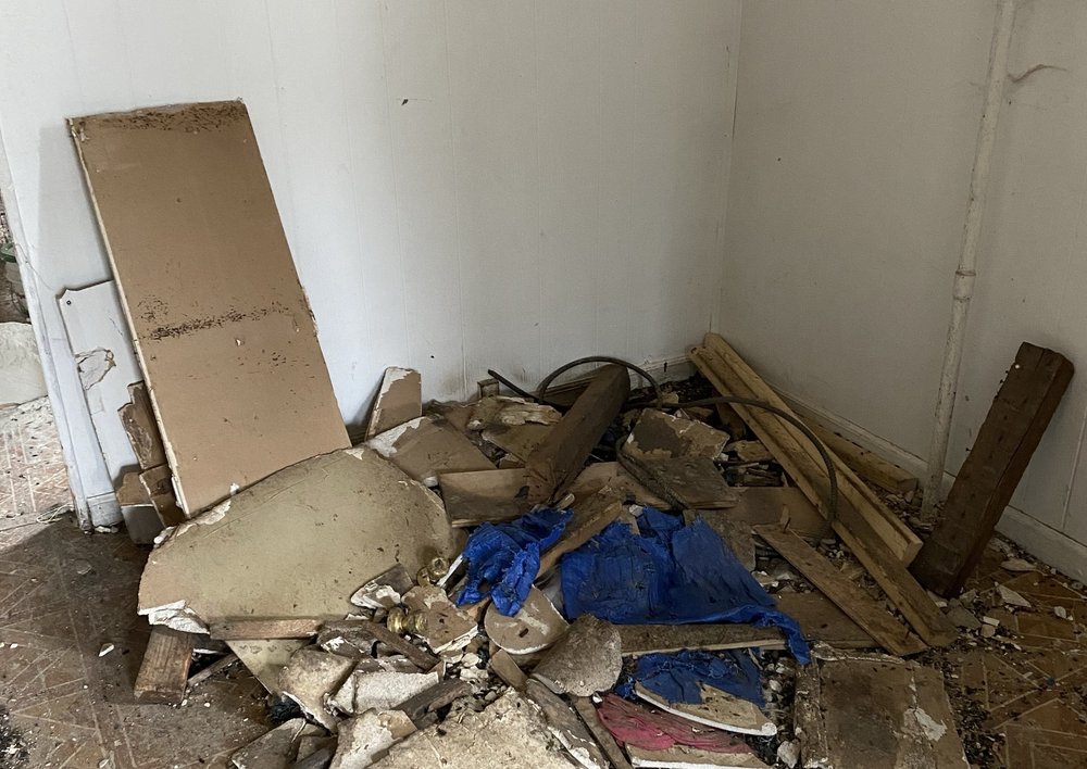 A vacant apartment in Bushwick, Brooklyn.