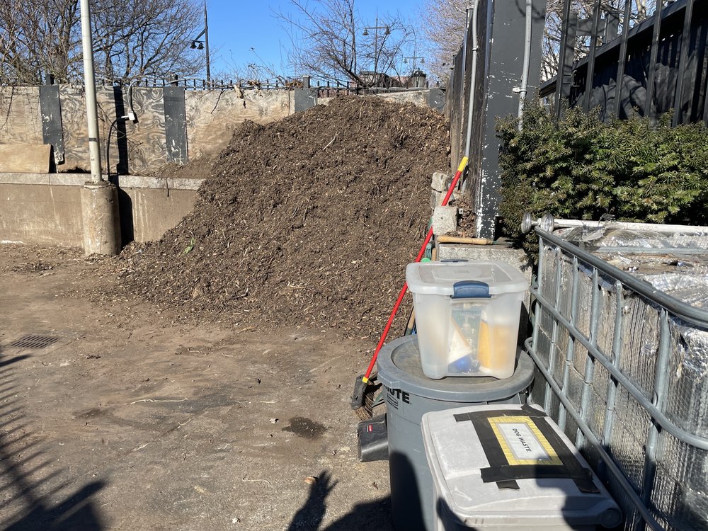 Battery Park City's nursery is where the dog waste goes after it's collected.