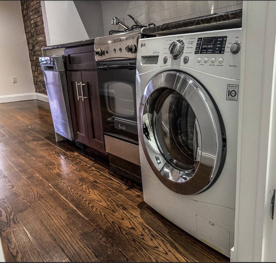 A washer-dryer combo