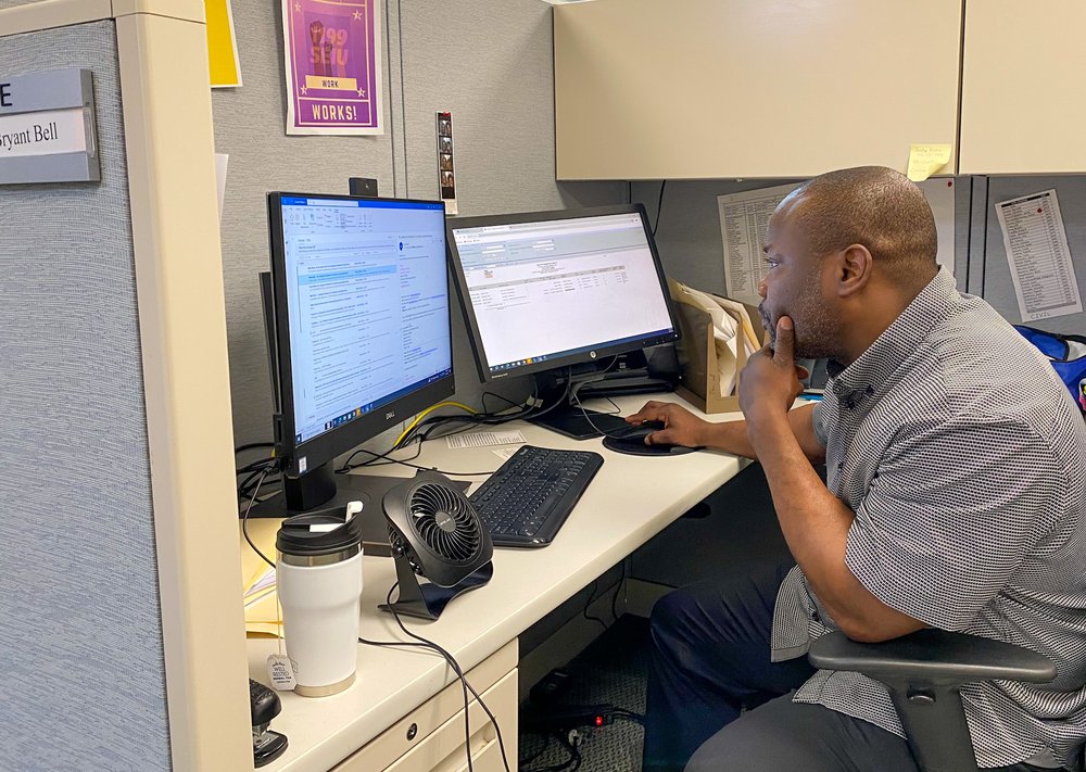 After spending nearly two decades in prison, Bryant Bell now works as a paralegal at the Legal Aid Society.