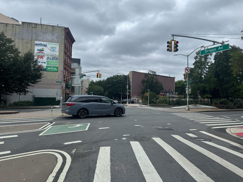 A Brooklyn intersection.