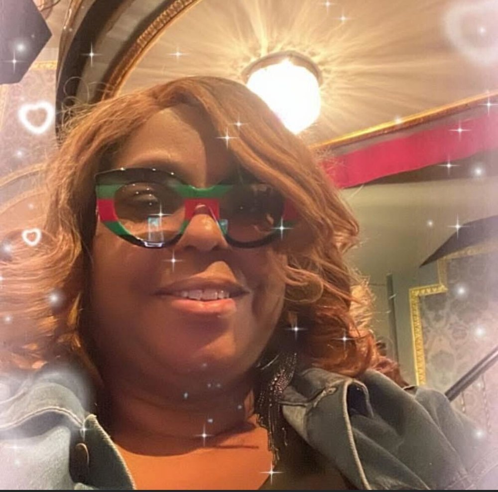 Excenia Mette is pictured in a social media photo posted on social media.