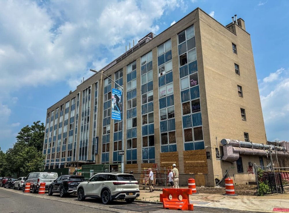 The Parkway Hospital in Forrest Hills, Queens has been abandoned for nearly two decades.