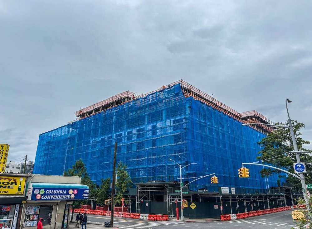 A photo of one Red Hook development at the center of the Adams administration's alleged bribery scheme.