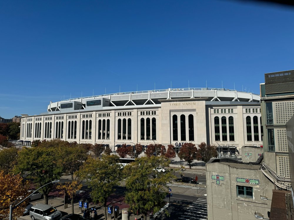 World Series baseball is coming back to Yankee Stadium in the Bronx.