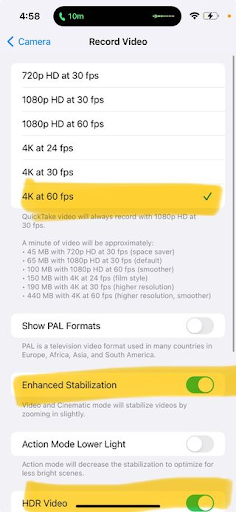 A screenshot of an iPhone.