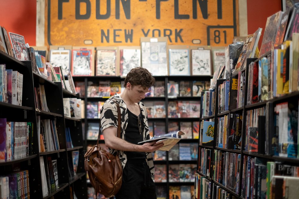 A person in New York City