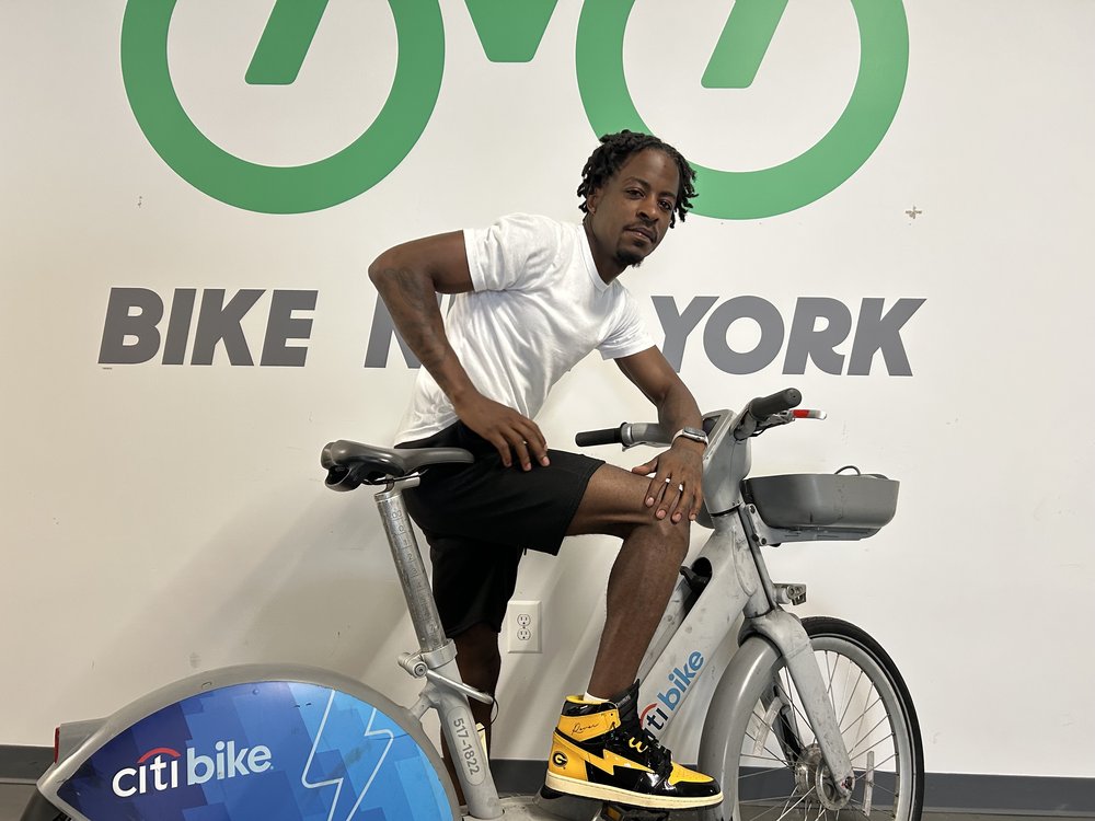 Lovelle Jones, 34, was released from prison in January after serving an 18-year term. He’s now one of 20 men and women wrapping up an innovative workforce development course run by the nonprofit Bike New York, called Bike Path.