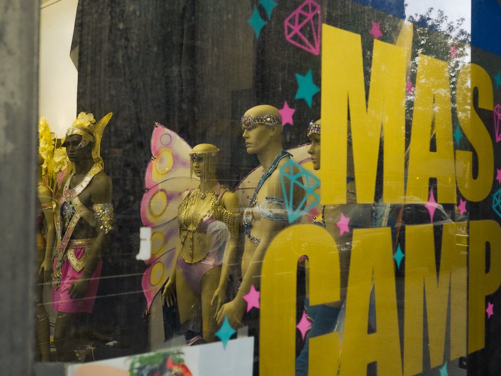 A photo of a mas camp shop window.