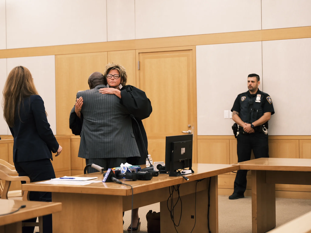Photo of Leonard Mack in court