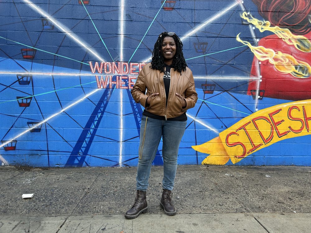 Martine Emile, filmmaker and Coney Island resident.