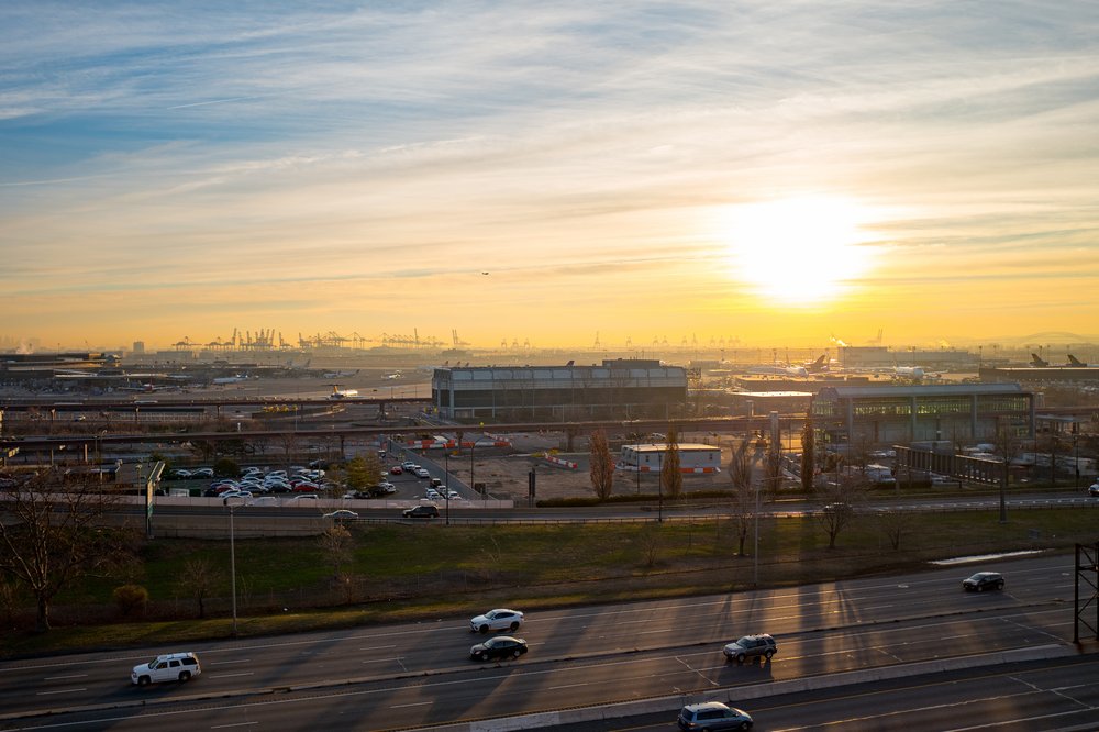 A photo of Newark airport