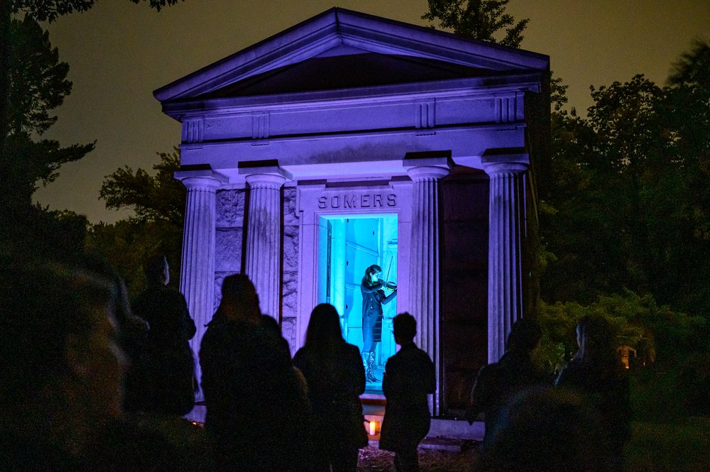 Nightfall-TodSeelie-20.jpg Greenwood Cemetery during Nightfall event