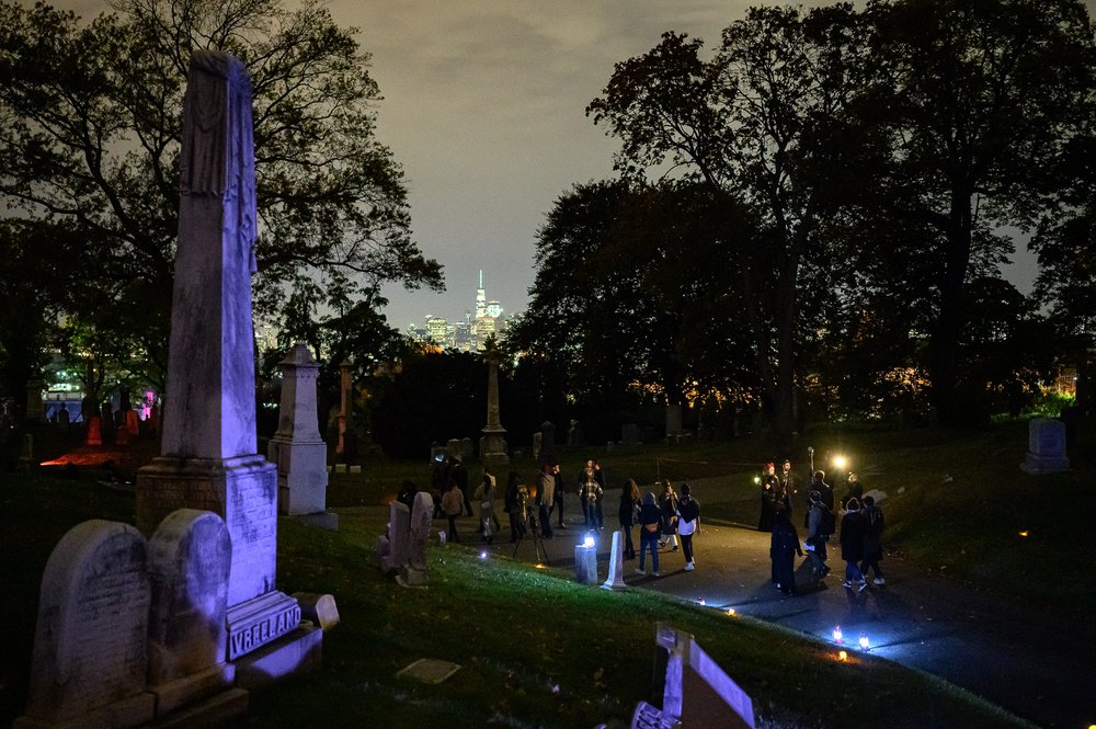 Nightfall-TodSeelie-58.jpg Greenwood Cemetery during Nightfall event