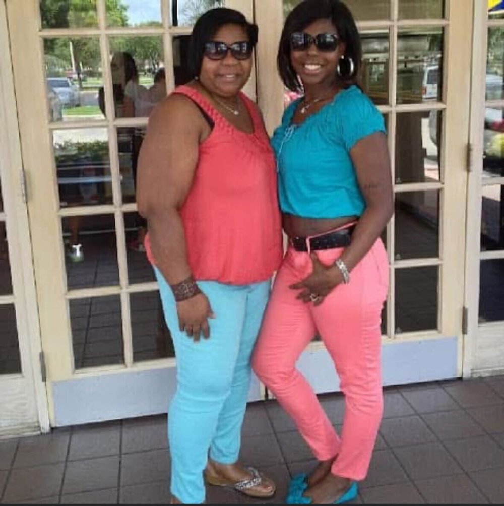 An undated photo of Norma Campbell and her daughter Tamika Powell.