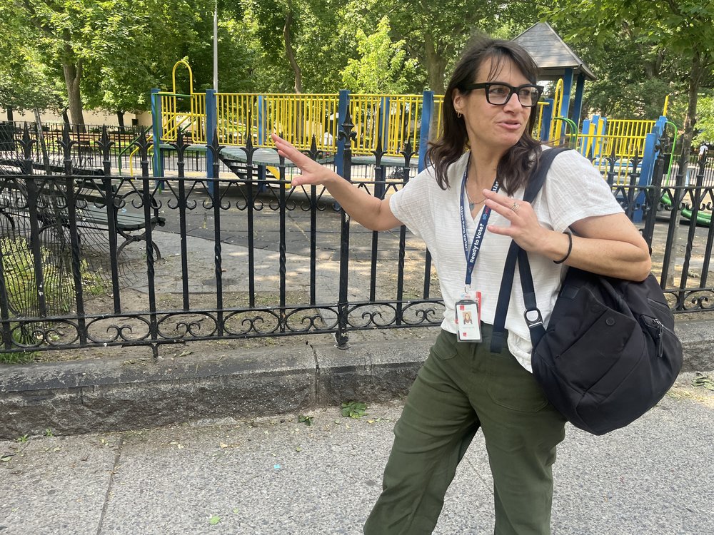 Psychiatrist Joanna Fried on her route around East Harlem
