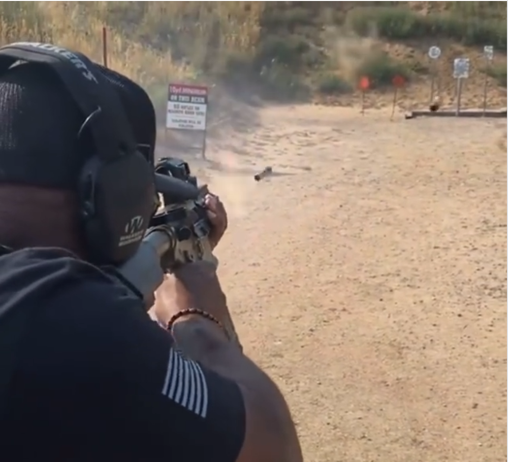 Screenshot from video on Rare Breed Firearms Facebook Page