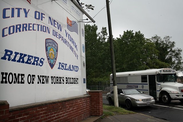Rikers Island.