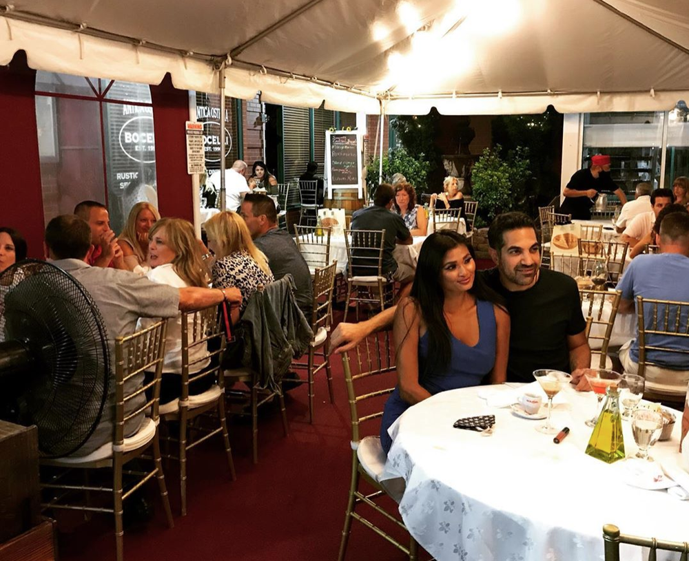 A photo of outdoor diners at Bocelli NY