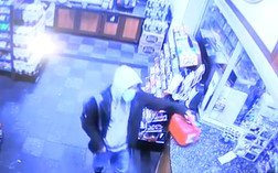 Police released this image of the Bushwick fire suspect purchasing gas at a nearby gas station.