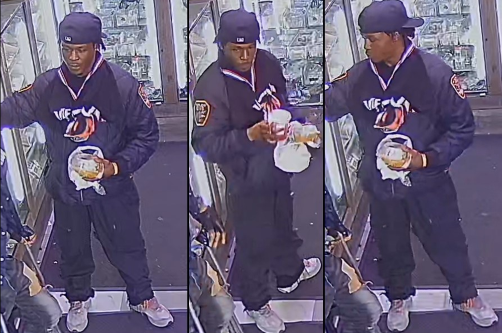 Surveillance footage of Messiah Nantwi, who is accused of killing two people last weekend.