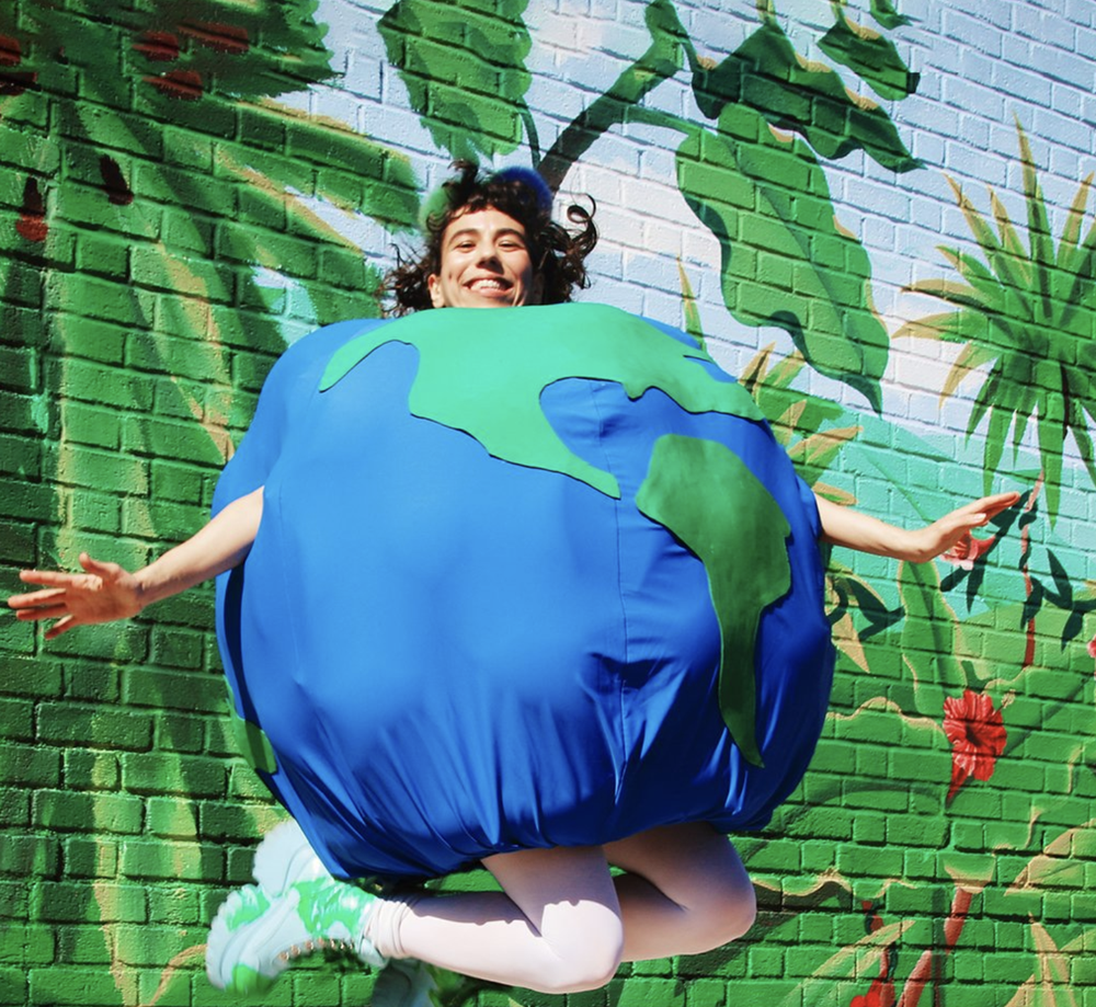 A photo of Hila Perry, aka, Hila the Earth