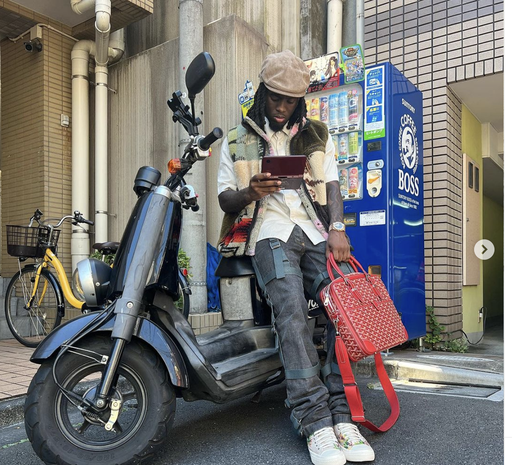 A photo of Kai Cenat from his Instagram account