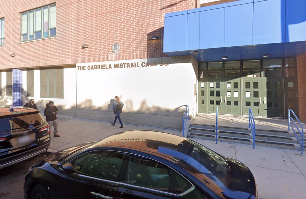 A photo of the exterior of Corona Arts and Sciences Academy where Rockensies worked