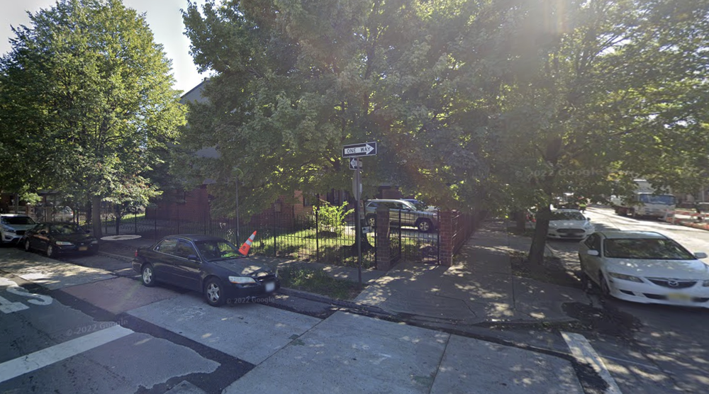 A photo of the corner in Melrose where police say a teen was fatally shot by another teen.