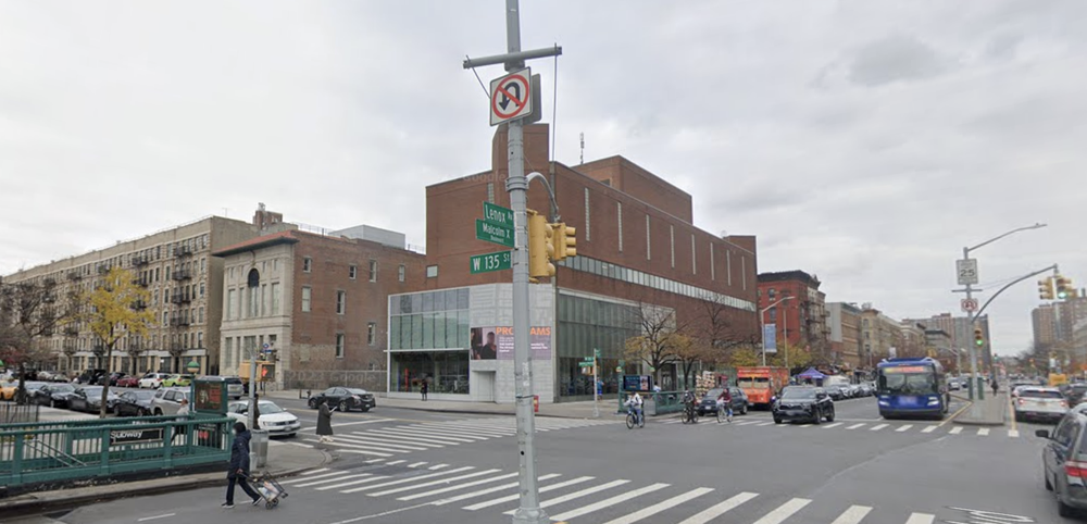 A photo of the intersection of 135th Street and Malcolm X Boulevard where a 3-y-o girl was fatally struck.