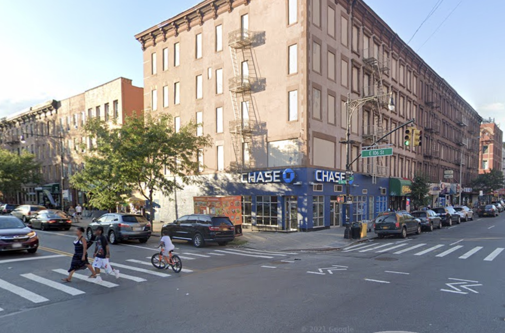 A photo of the intersection where a couple was killed in a car crash.