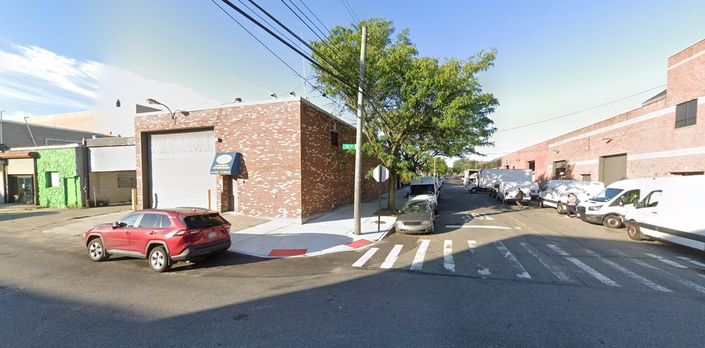 The intersection of 19th Avenue and 42nd Street in Astoria near where police say three people were killed in a car crash on Aug. 12, 2025.
