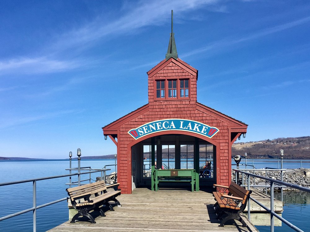 Seneca Lake is one of New York's Finger Lakes.