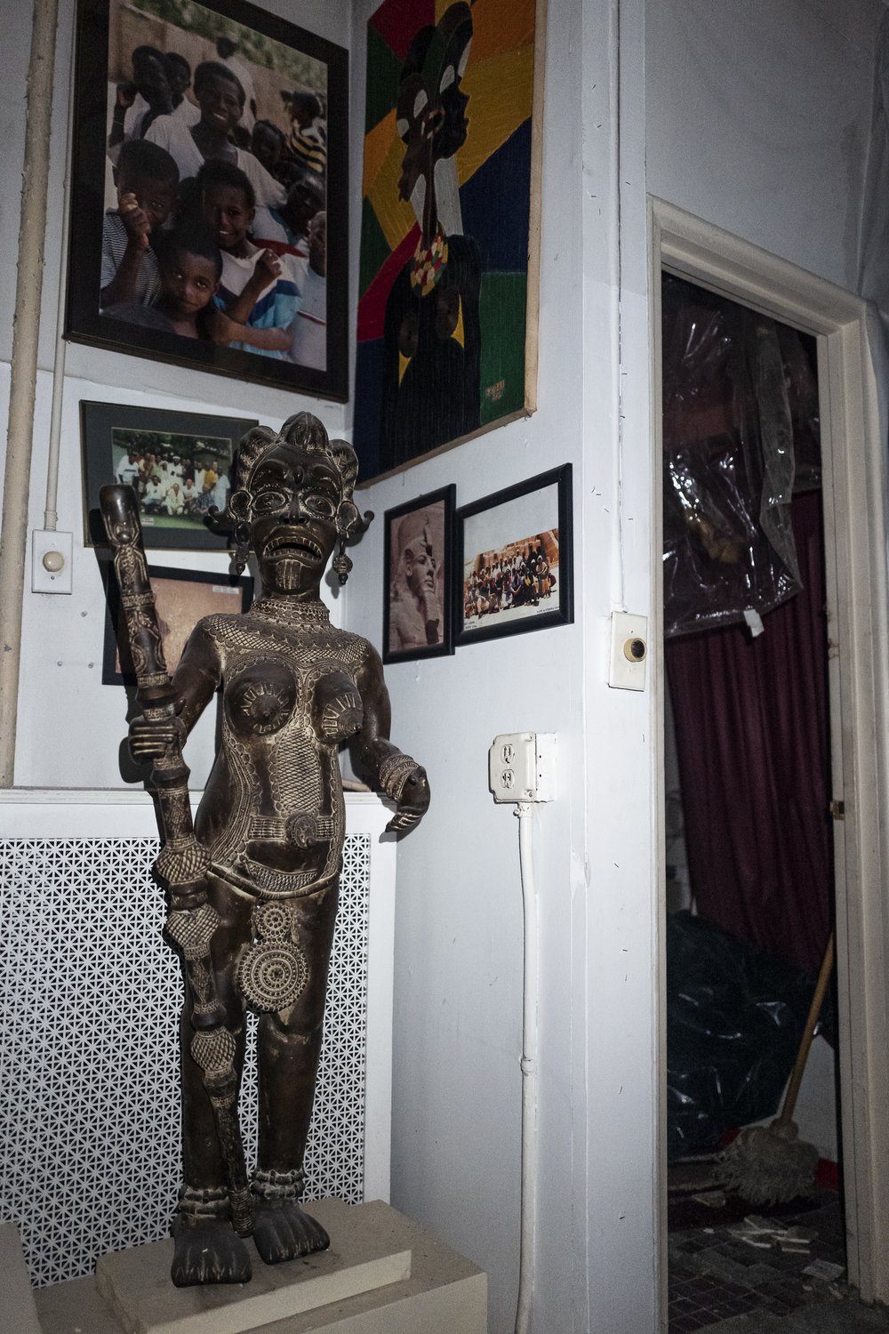 A collection of West African art relics