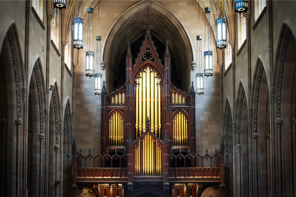 Trinity Church's new 8,000-pipe organ