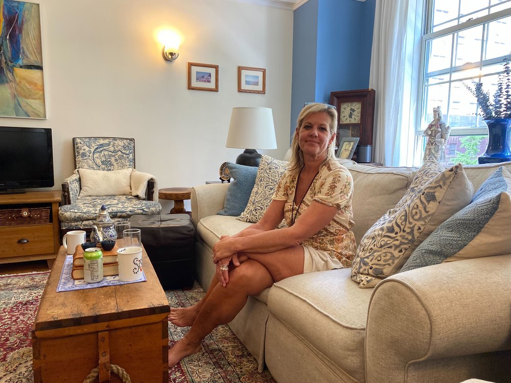 Ilze Thielmann has opened her Upper West Side home to asylum seekers
