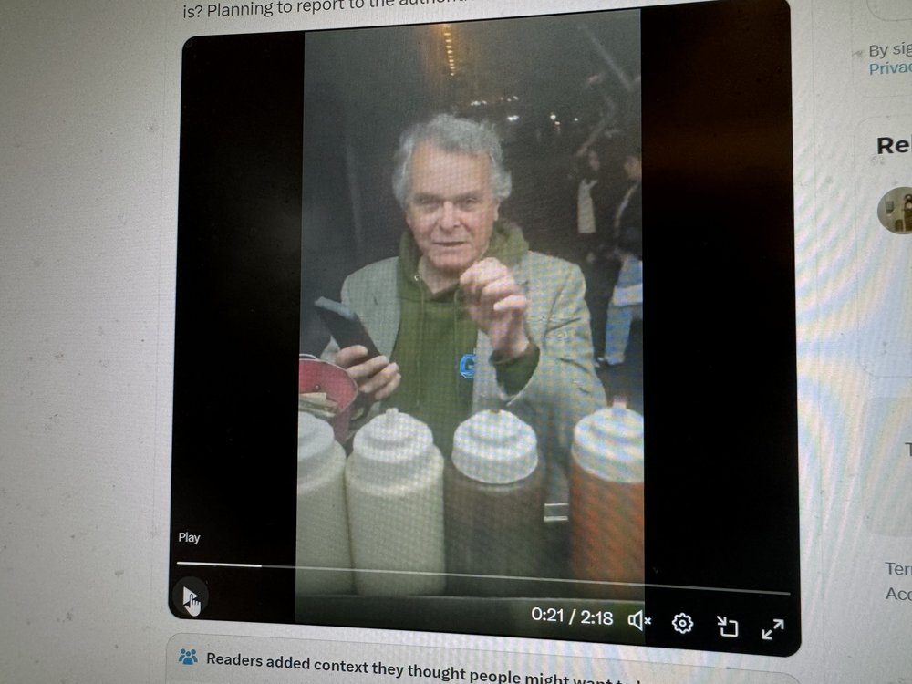 Photo of Stuart Seldowitz, former State Department official, as seen in a video tirade gone viral