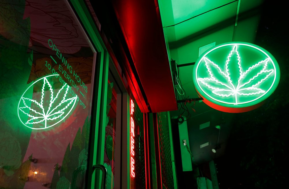 A stock image a of a marijuana dispensary