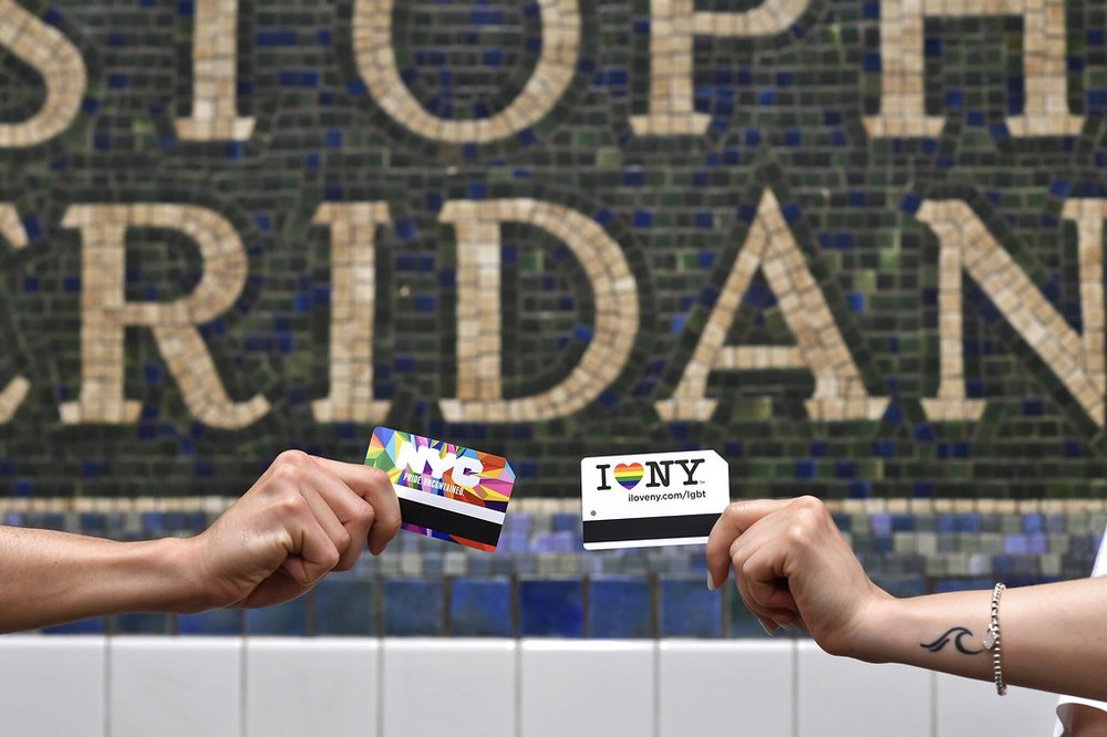 The MTA's WorldPride MetroCard (MTA Photos)