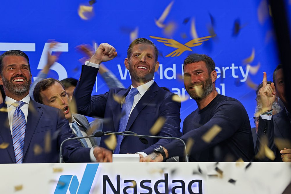 Eric and Don Jr. celebrating an Alt5 event