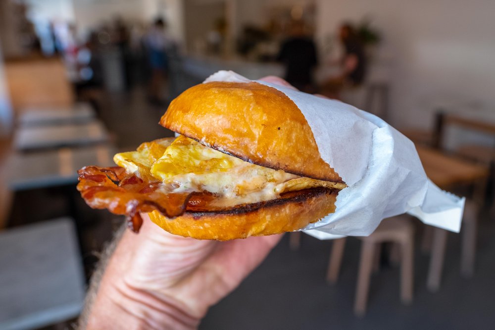 Milk Bun BEC ($9)<br/>