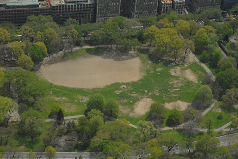 East Meadow, 1980s. (Courtesy of the Central Park Conservancy)