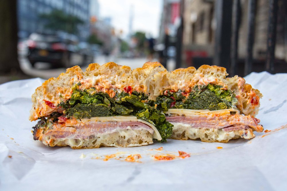 b60b22607marlowsandwich-14-jpg.jpeg Roast Pork with Rabe ($14)<br/>