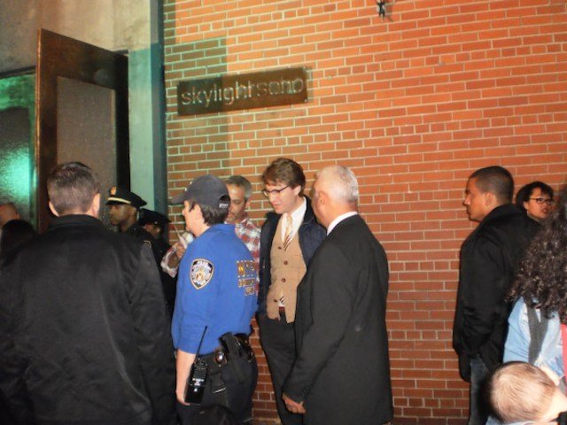 Hipster Cop in a vest. (<a href="http://twitpic.com/72di0e">@AnimalNewYork</a>)