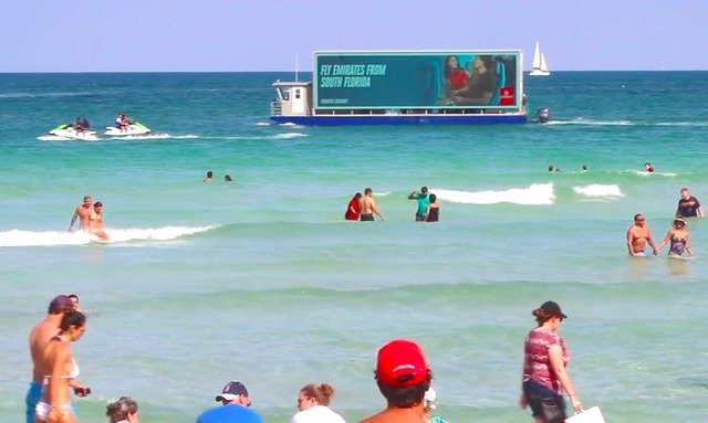 What, you don't want to spend a pleasant day at Jacob Riis splashing in the wake with Emirates Airline?