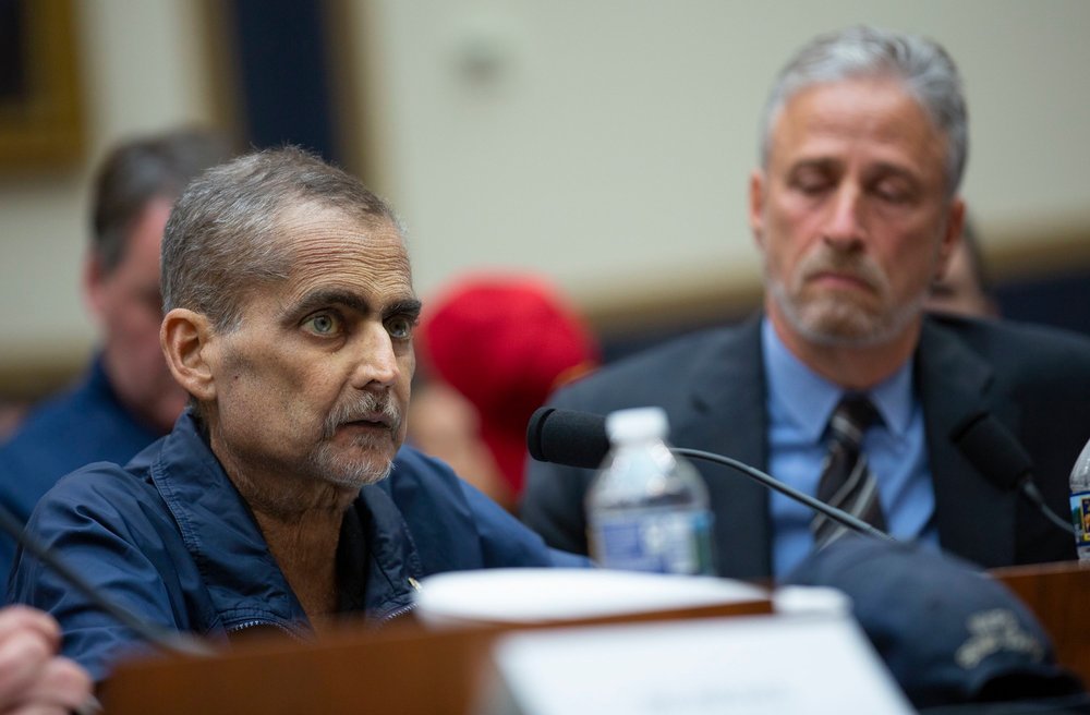 bc5670f04shutterstock_10324630g-jpg.jpeg NYPD Detective Luis Alvarez testifies at a hearing on the 9-11 Victims fund before the Judiciary subcommittee on Capitol Hill. (Shutterstock)