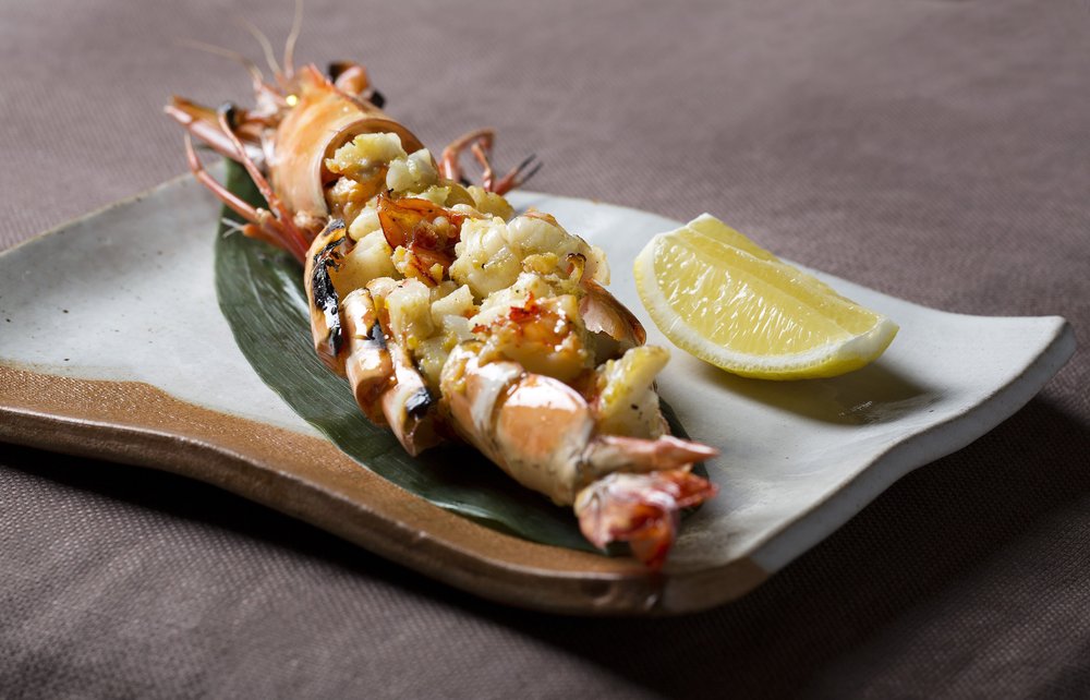 be2d6c0b2.jpeg jumbo tiger prawn with yuzu pepper<br>