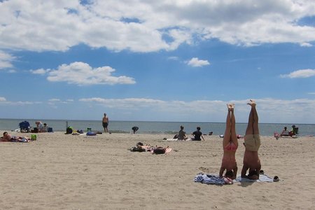 It's beach season, baby.