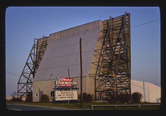 Stardust Drive-in Theater, Route 9 NY, 1978.