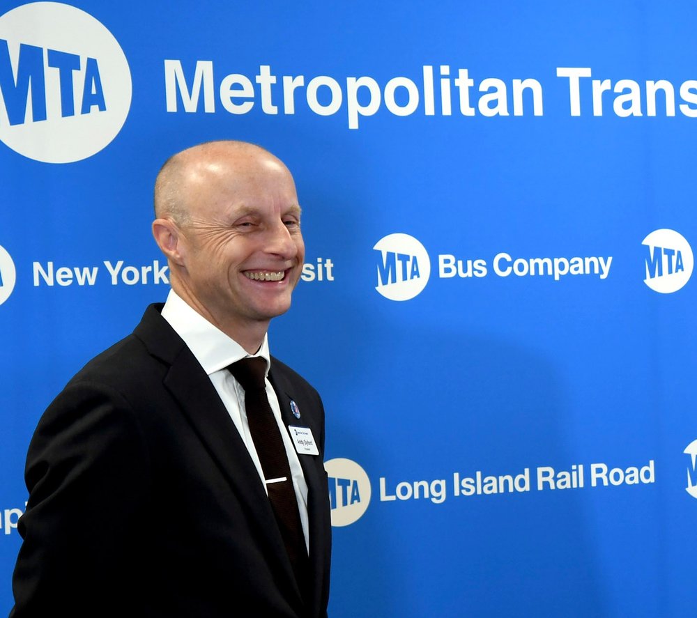 Andy Byford is over the moon.